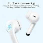 cheap TWS True Wireless Headphones-Lenovo LP40pro True Wireless Headphones TWS Earbuds In Ear Bluetooth 5.1 Noise cancellation Waterproof ENC Environmental Noise Cancellation for Apple Samsung Huawei Xiaomi MI  Fitness Running