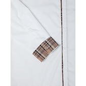 preiswerte Herrenhemd zum Knöpfen-Herren Hemd Sommerhemd Freizeithemd Knopfhemd Schwarz Weiß Rosa Marineblau Langarm Farbblock Revers Urlaub Täglich Fronttasche Bekleidung Mode Lässig Bequem
