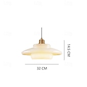 abordables Éclairages pour îlot-Tambour de ferme plafonnier semi-encastré en verre de lait luminaires de couloir lustre de plafond grand poteau en or éclairage nordique moderne du milieu du siècle pour salle à manger plafond