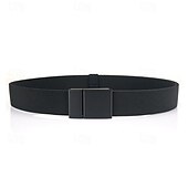 preiswerte Herren-Gürtel-Herren Gürtel Outdoor-Gürtel Hüftgurt Blau Armeegrün Polyester Einstellbar Schwerlast Glatt Outdoor Täglich
