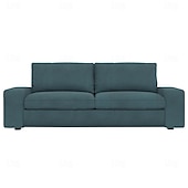 baratos Cobertura de Sofa-Capa de Sofá de Veludo de 3 Lugares Colcha de Veludo em Cor Sólida