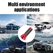 billiga Bildekoration och skydd-bil kolfiber antenn aluminium signal bil radio antenn metall aluminium antenn modifiering leveranser dekoration