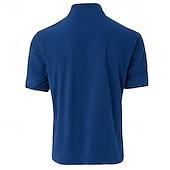 economico Casual da lavoro-Per uomo Camicia camicia di lino Camicia in lino e cotone Camicia in cotone bianco Camicia con colletto cinese Camicia con colletto alla coreana Liscio Da mare Strada Nero Bianco Blu marino Blu