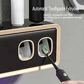 お買い得  パーソナルケア・エレクトロニクス-歯ブラシ消毒剤 - 歯ブラシ消毒剤とホルダー - 歯ブラシスロット 6 個 &amp; タイミング機能 - コードレス壁掛け歯ブラシ滅菌器浴室用歯ブラシクリーナー