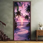 olcso Ajtófedelek-kókuszfa ajtóhuzatok ajtó kárpit ajtó függöny dekoráció háttér ajtó transzparens bejárati ajtóhoz parasztház ünnepi parti dekorációs kellékek