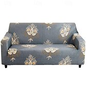cheap Sofa Cover-Jersey Fabric Lazy Sofa Cover in Florqal&amp; Geometric Pattern for Indoor Use