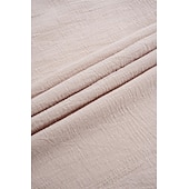 preiswerte Urlaub-Herren Hemd leinenhemd Wikinger-Stil Sommerhemd Strandbekleidung Feste Farbe Outdoor Strasse Grün Beige Langarm V Ausschnitt Sommer Frühling Bekleidung