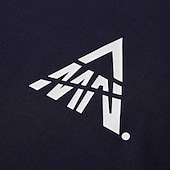 economico T-shirt e Canottiere Elite da Uomo-Per uomo Lettera Maglietta Camicia a Maniche Corte 100% Cotone Manica Corta Grafico Camicia Bianco Blu marino Grigio Maglietta comoda Vacanza Streetwear Abbigliamento di stilista