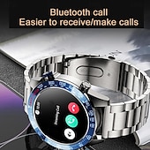 cheap Smartwatch-696 CT11 Smart Watch 1.43 inch Smartwatch Fitness Running Watch Bluetooth ECG+PPG Pedometer Call Reminder Compatible with Android iOS Women Men Hands-Free Calls Message Reminder IP 67 47mm Watch Case
