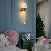 levne Vnitřní nástěnná světla-nástěnné nástěnné lampy osvětlovací těleso křišťálové svítidlo v severském moderním stylu osvětlení nahoru a dolů osvětlení nástěnné nástěnné nástěnné osvětlení pro ložnice obývací pokoj, noční lampa