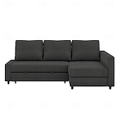 baratos Cobertura de Sofa-Capa de Sofá 100% Algodão com Armazenamento Capas de Sofá-Cama Acolchoadas Cor Sólida