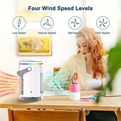 cheap Fans-USB Desktop Spray Air Cooler – Mini Water Cooling Fan with Humidifier for Home Office Dormitory Use