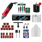 economico Anti-stress-smerigliatrice elettrica piccola scultura portatile in legno strumento per lucidare e intagliare la giada micro lucidatrice penna elettrica mini trapano elettrico