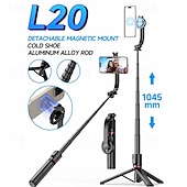 abordables Palos selfie-Palo de selfie  Bluetooth Extensible Longitud máxima 104.5 cm Para Universal Androide / iOS Universal