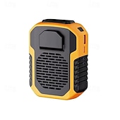 baratos Ventoinhas-Ventilador com Clipe para Cintura com Power Bank – Ventilador de Resfriamento Sem Lâminas com Absorção de Choque Bateria de Polímero