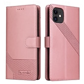 お買い得  iPhone用ケース-電話 ケース 用途 iPhone 15 Pro Max iPhone 14 13 12 11 Pro Max Plus Mini SE ウォレットカードケース 磁石バックル 全身保護 キックスタンド レトロ風 TPU PUレザー