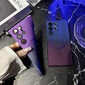 Недорогие Чехлы для Samsung-телефон Кейс для Назначение SSamsung Galaxy S24 Ultra Plus S23 S22 S21 S20 Plus Ultra S10 Plus Примечание 20 10 S25 Ультра Кейс на заднюю панель Поддержка беспроводной зарядки Защита от удара