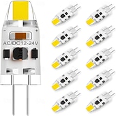 halpa Kaksikantaiset LED-lamput-g4 led polttimo t3 jc tyyppi bi-pin g4 alusta ac/dc12v kaapin alle valaisimiin kattovalaisimiin varaosat halogeenikruunu lamput rv veneet ulkomaisemavalaistus 5kpl/10kpl