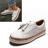 Χαμηλού Κόστους Γυναικεία Sneakers-γυναικεία casual κόκκινα slip-on sneakers με πλέγμα που αναπνέει και λεπτομέρεια από φελλό για καθημερινή άνεση