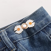 cheap Storage &amp; Organization-4pcs Adjustable Waistband Wonder: Deluxe Buckle Pin for Tailoring Pants &amp; Dresses, Enhance Your Outfit with Precision Fit &amp; Style