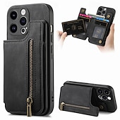 Χαμηλού Κόστους iPhone Θήκες-τηλέφωνο tok Για iPhone 16 15 14 Pro Max Plus iPhone 13 12 11 Pro Max Mini Πίσω Κάλυμμα με βάση στήριξης Υποδοχή κάρτας Ανθεκτική σε πτώσεις Ρετρό TPU PU δέρμα