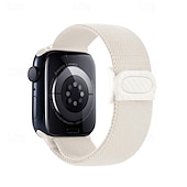 זול להקות Apple Watch-רצועת ספורט מותאם ל רצועת השעון של Apple Watch 38 מ&quot;מ 40 מ&quot;מ 41 מ&quot;מ 42 מ&quot;מ 44 מ&quot;מ 45 מ&quot;מ 49 מ&quot;מ אלסטי מתכוונן ניילון רצועת שעון חלופית ל iwatch Ultra 2 Series 9 8 7 SE 6 5 4 3 2 1