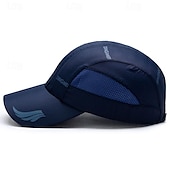 お買い得  メンズ ベースボールキャップ-男性用 ベースボールキャップ 日よけ帽 トラッカーハット ブラック ホワイト ポリエステル ファッション カジュアル ストリート 日常 レタード 調整可能 サンスクリーン 高通気性