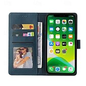 お買い得  iPhone用ケース-電話 ケース 用途 iPhone 15 Pro Max iPhone 14 13 12 11 Pro Max Plus Mini SE ウォレットカードケース 磁石バックル 全身保護 キックスタンド レトロ風 TPU PUレザー