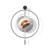 levne Nástěnné ozdoby-nordic light luxusní hodiny nástěnné dekorace nástěnné hodiny 50/60 cm moderní domácí nástěnné hodiny do obývacího pokoje černé zlato