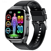 ieftine Ceasuri Smart-iMosi TK16 Ceas inteligent 2.04 inch Uita-te inteligent Bluetooth ECG + PPG Monitorizarea temperaturii Pedometru Compatibil cu Android iOS Dame Bărbați Standby Lung Telefon Hands-Free Rezistent la apă