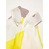 Χαμηλού Κόστους Γραφικό Τανκ-Γυναικεία Φλοράλ Διακοπές Καθημερινά Ρούχα Καθημερινά Αμάνικο Λευκό Άνθινο Στυλ Αμάνικο Λαιμός Καλοκαίρι