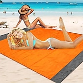 cheap Outdoor Rugs-Camping Mat Waterproof Pocket Beach Blanket Outdoor Grounding Mat Mattress Picnic Pocket Carpet Rug Sand Beach Mat Portable Folding Lightweight Sleeping Bed Pad