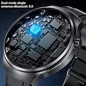 Χαμηλού Κόστους Smartwatch-696 V16 Εξυπνο ρολόι 1.46 inch Έξυπνο ρολόι Bluetooth ΗΚΓ + PPG Βηματόμετρο Υπενθύμιση Κλήσης Συμβατό με Android iOS Γυναικεία Άντρες Κλήσεις Hands-Free Υπενθύμιση Μηνύματος IP 67 Θήκη ρολογιού 48mm