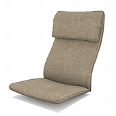 abordables Housse de canapé-Housse de fauteuil 1 place version coussin housses en polyester unies