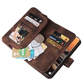 cheap Samsung Cases-Phone Case For Samsung Galaxy S23 S22 S21 S20 Ultra Plus FE A73 A53 A33 A23 A13 Note 20 Ultra 10 Plus Wallet Case Zipper Full Body Protective with Wrist Strap Retro TPU PU Leather
