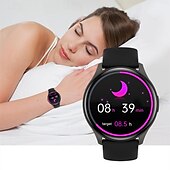 Недорогие Смарт-часы-новый мониторинг температуры тела, Bluetooth-вызов для мужчин и женщин, умные часы, кровяное давление, кислород в крови, мониторинг сердечного ритма, 1,43-дюймовый амолед-экран, мониторинг сахара в