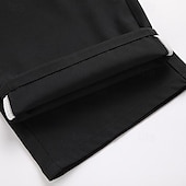 voordelige casual broek-Voor heren Golfbroek Broek Vrijetijdsbroek Stretch broek Zak Effen Sneldrogend Lichtgewicht Volledige lengte Dagelijks Buiten Uitgaan Modieus Casual blauw Khaki