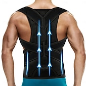 cheap Braces &amp; Supports-Back Brace Posture Corrector for Women and Men - Adjustable Posture Back Brace for Upper and Lower Back Pain Relief - Improve Back Posture and Lumbar Support