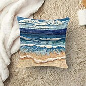 economico Copricuscini per cuscini decorativi-1 pezzi Velluto Copricuscino, Stampa Semplice Informale Quadrato Tradizionale Classico