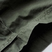 tanie Klasyczny-Męskie Spodenki Taktyczne Spodenki cargo Szorty Guziki Multi Pocket Równina Zdatny do noszenia Krótki Na zewnątrz Codzienny Wyjściowe Moda Klasyczny Zieleń wojskowa Żółty kamuflaż