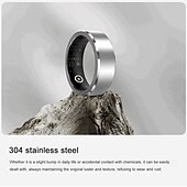 baratos Smartwatch-696 Smart Watch 3 polegadas Bluetooth Pedometer Lembrete de Chamada Monitor de Sono Monitor de Frequência Cardíaca Oxigênio no Sangue Compatível com Android iOS IP68 Monitor de Frequência Cardíaca