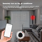 cheap Household Appliances-WiFi IR Remote Control Smart Home Remote Universal Infrared Controller For Air Conditioner Work With Alexa Google Home