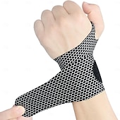 cheap Braces &amp; Supports-2 Pcs Ultra-Thin Wrist Brace Support for Carpal Tunnel, Pain Relief, Arthritis, Tendonitis, Elastic Wrist Wraps Right and Left Hands - Compression and Support for Fitness Enthusiasts (Skin Tone)