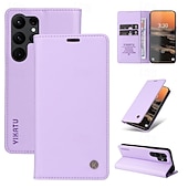 cheap Samsung Cases-Phone Case For Samsung Galaxy S24 S23 S22 S21 S20 Ultra Plus FE A54 A34 A14 Note 20 10 S25 Ultra Wallet Case Magnetic Full Body Protective Kickstand Retro TPU PU Leather
