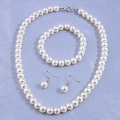 voordelige Sieradensets-Sieradenset For Dames Bruiloft Feest / Avond Hars Muovi Zin in hebben