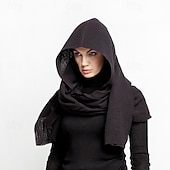 levne Pláště a pláštěnky-Středověké Renesanční Pláštěnka Cosplay kostým Viking Maškarní kostým Pánské Dámské Unisex Viking Fantazie Plesová maškaráda Běžné / Denní Renesanční jarmark Dospělé šála či šátek