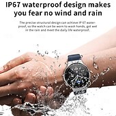 Χαμηλού Κόστους Smartwatch-696 UC03 Εξυπνο ρολόι 1.39 inch Έξυπνο ρολόι Bluetooth ΗΚΓ + PPG Βηματόμετρο Υπενθύμιση Κλήσης Συμβατό με Android iOS Γυναικεία Άντρες Κλήσεις Hands-Free Υπενθύμιση Μηνύματος IP 67 Θήκη ρολογιού 48mm