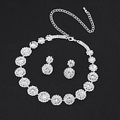 preiswerte Schmuck Sets-Schmuckset For Damen Partyabend Geschenk Aleación