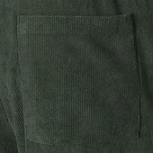 abordables Bermudas estilo casual-Hombre Pantalón corto Pantalones cortos casuales Pantalones cortos de pana Bolsillo Correa Cintura elástica Plano Comodidad Corto Festivos Playa Fin de semana Moda Casual Negro Amarillo Microelástico