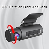 cheap Car DVR-3 Record The Car Inside and Outside The Car Behind The Car Wireless Tachograph 2K HD Night Vision APP Mobile Internet Recorder